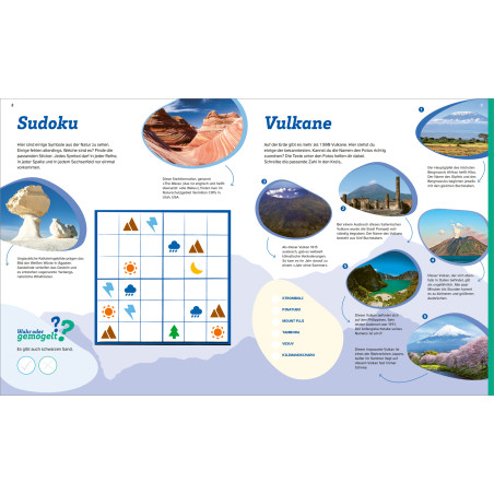 WAS IST WAS Rätseln und Stickern Erde