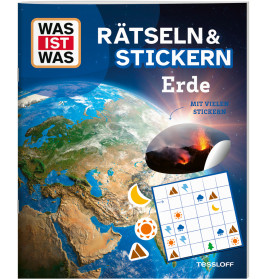 WAS IST WAS Rätseln und Stickern Erde