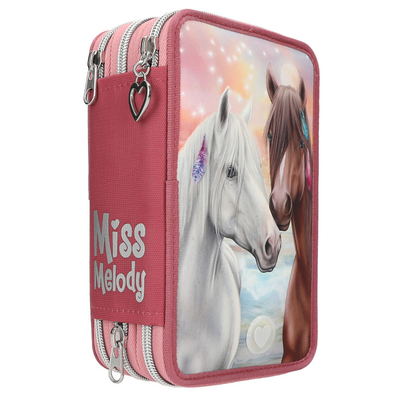 Miss Melody 3 Fach Federtasche