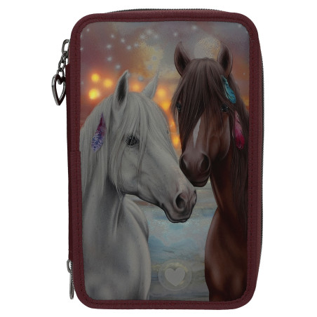 Miss Melody 3 Fach Federtasche