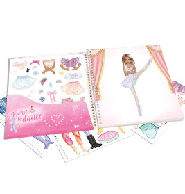 TOPModel Dress Me Up Stickerbuch Ballet
