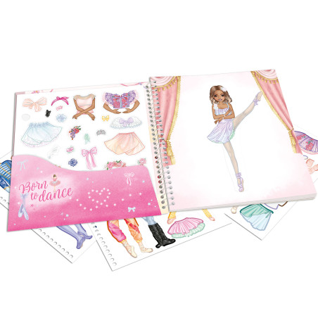 TOPModel Dress Me Up Stickerbuch Ballet