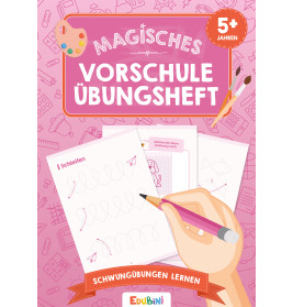 Magisches Vorschule Übungsheft: Schwungübungen