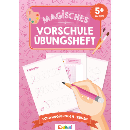 Magisches Vorschule Übungsheft: Schwungübungen