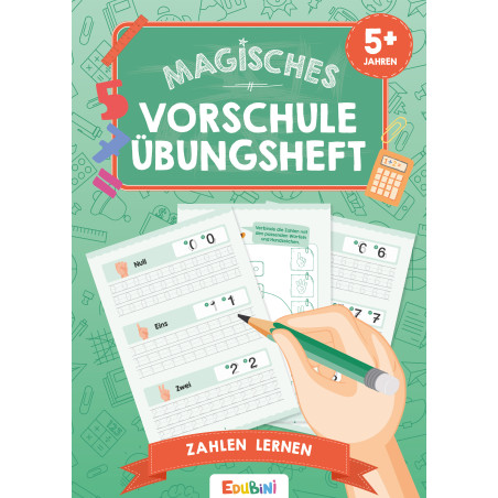 Magisches Vorschule Übungsheft: Zahlen l