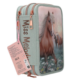 Miss Melody 3 Fach Federtasch