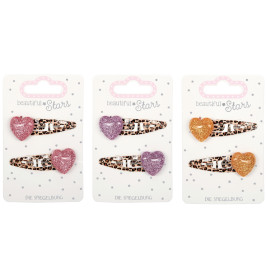 Haarclips Herz - beautiful Stars, sortiert