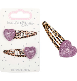 Haarclips Herz - beautiful Stars, sortiert