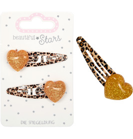 Haarclips Herz - beautiful Stars, sortiert