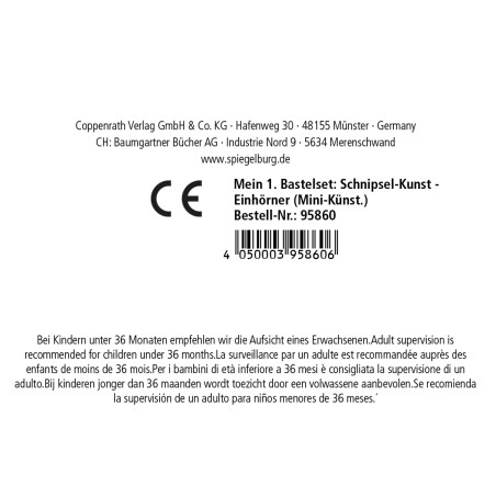 Mein 1. Bastelset: Schnipsel-Kunst - Ein