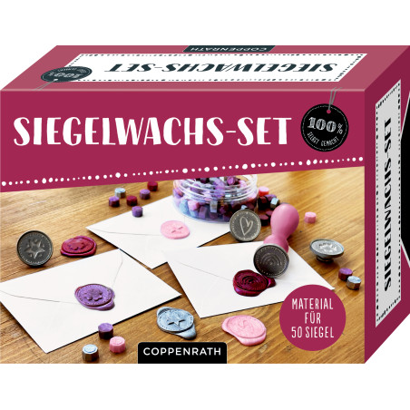 Siegelwachs-Set: 100% selbst gemacht Siegelwachs-Set: 100% selbst gemacht