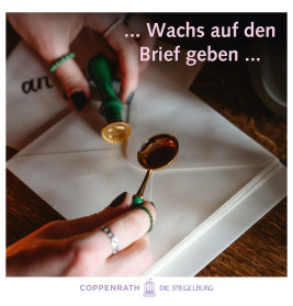 Siegelwachs-Set: 100% selbst gemacht