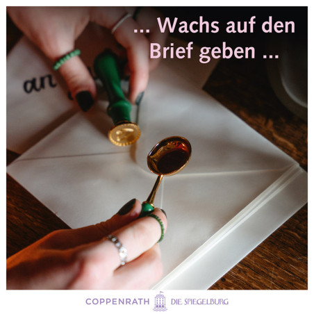 Siegelwachs-Set: 100% selbst gemacht Siegelwachs-Set: 100% selbst gemacht