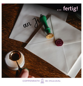 Siegelwachs-Set: 100% selbst gemacht