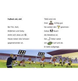 TKKG Junior, Bücherhelden Vorschule, Tatort Fußballplatz