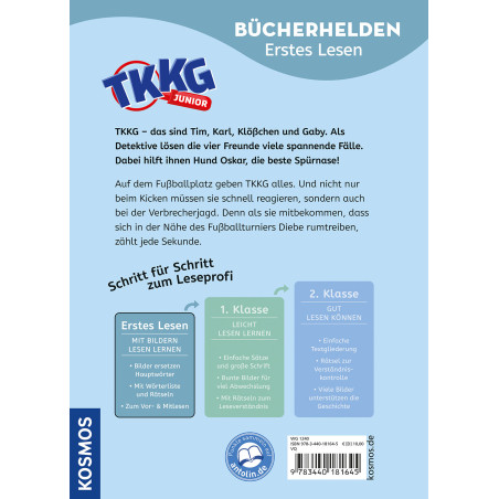 TKKG Junior, Bücherhelden Vorschule, Tatort Fußballplatz