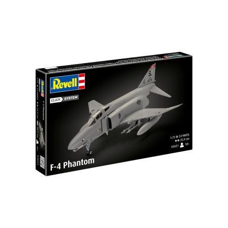 F-4 Phantom easy-click-system, Revell Bausatz zum Zusammenstecken