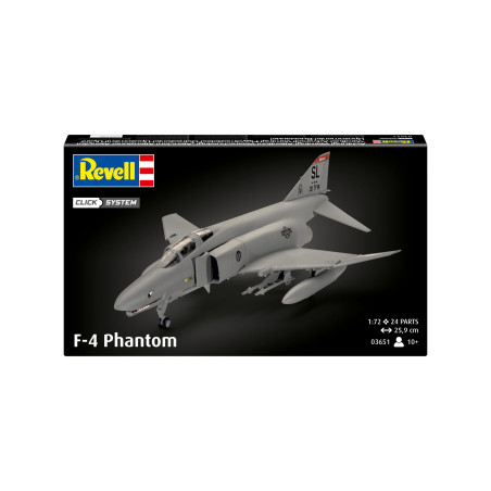 F-4 Phantom easy-click-system, Revell Bausatz zum Zusammenstecken