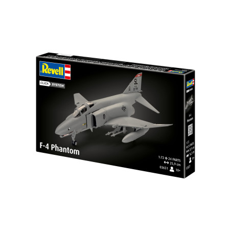 F-4 Phantom easy-click-system, Revell Bausatz zum Zusammenstecken