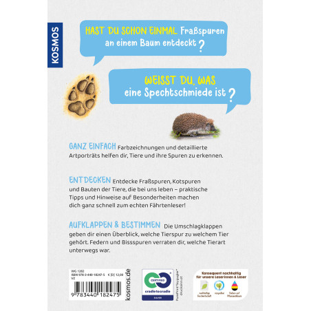 Welche Tierspur ist das? Kindernaturführer