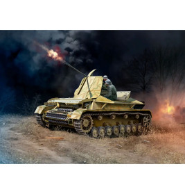 Flakpanzer IV - Möbelwagen 3,7 cm Flak 43, Revell Modellbausatz