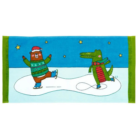 Zauber-Handtuch Weihnachtsfreunde