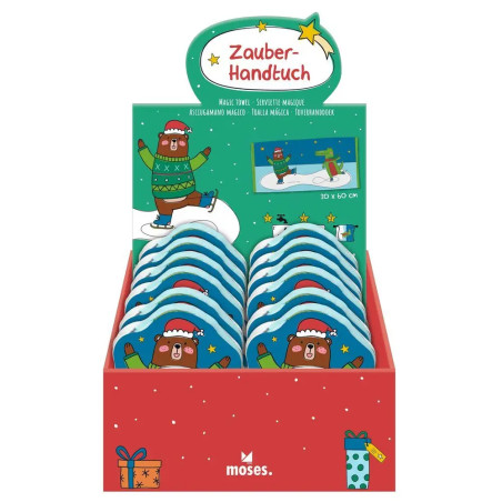 Zauber-Handtuch Weihnachtsfreunde