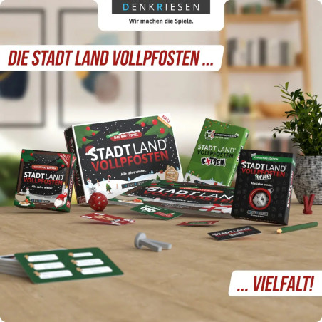 Stadt Land Vollpfosten® Christmas Edition –  Alle Jahre wieder. | Levels
