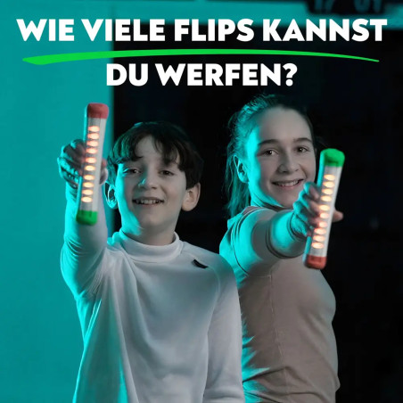 Stickflip - Werfen, Fangen, Hochleveln