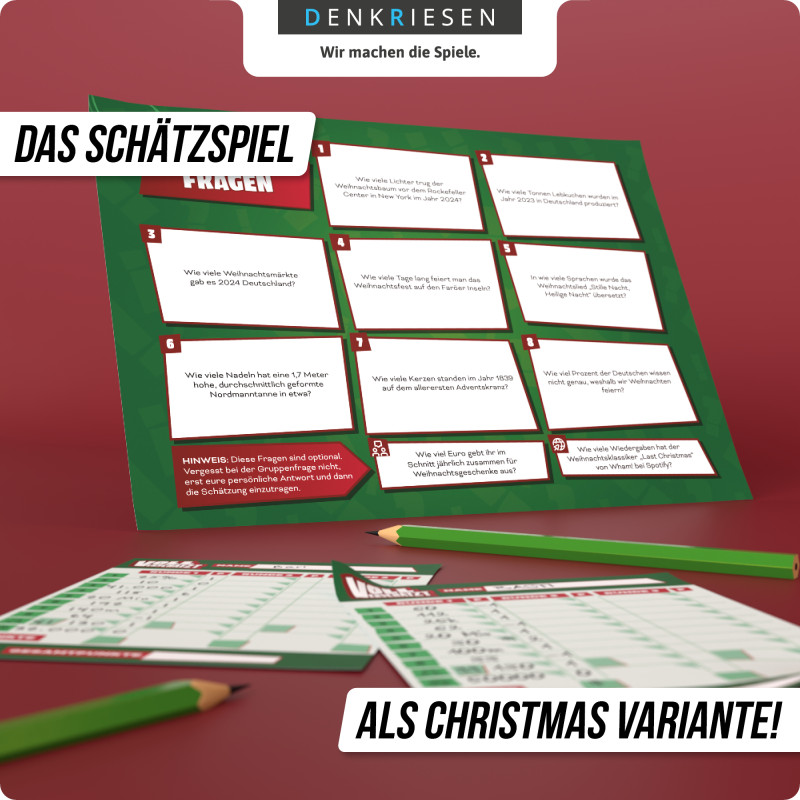 VOLL VERSCHÄTZT! Christmas Edition-Knapp daneben ist auch