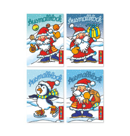 Ausmalblock Weihnachten