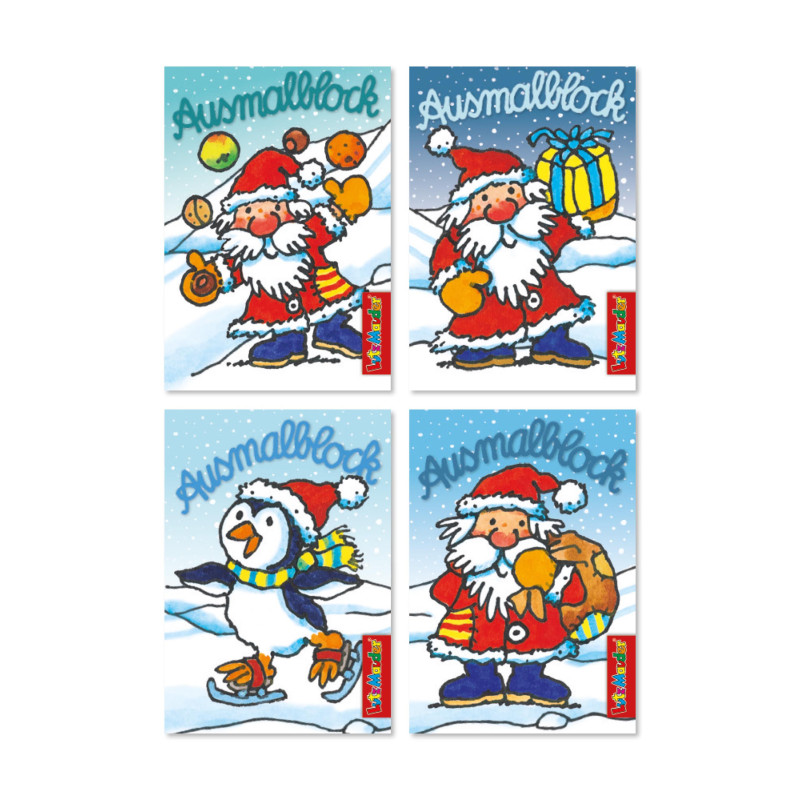 Ausmalblock Weihnachten