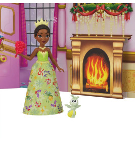 Disney Princess-Adventskalender mit 24 Tagen voller Überraschungen, enthält 3 kleine Puppen, 3 Freun