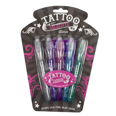 Tattoo Gel Stifte Glitzer