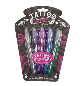 Tattoo Gel Stifte Glitzer