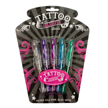 Tattoo Gel Stifte Glitzer
