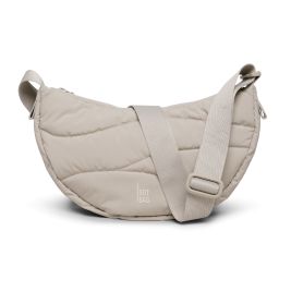 Wavy Puffer Moon Bag scallop