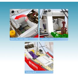 Modern Sailboat II 767/pcs