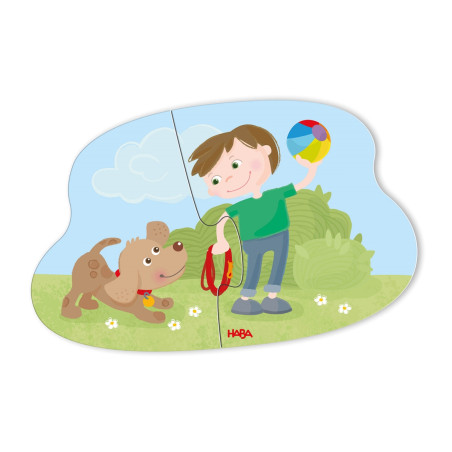 HABA 6 erste Puzzles Haustiere HABA 6 erste Puzzles Haustiere