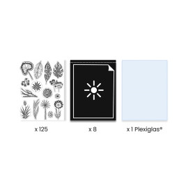 Workshop Blaudruck: Savanne bei Nacht