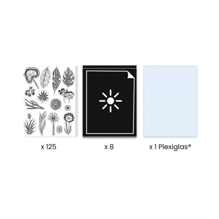 Workshop Blaudruck: Savanne bei Nacht