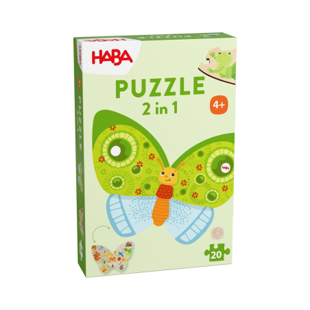Puzzle 2in1, Schmetterling