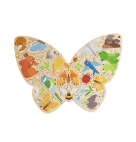 Puzzle 2in1, Schmetterling