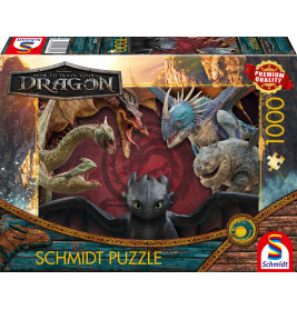 Puzzle Dragons Motiv 1 1000 Teile