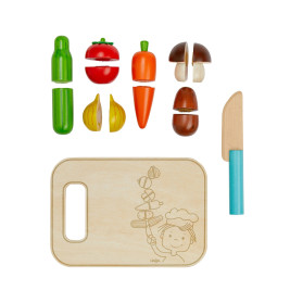 Creative Play Gemüse-Set mit Brettchen und Messer