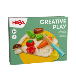 Creative Play Gemüse-Set mit Brettchen und Messer
