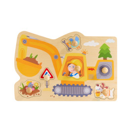 Greifpuzzle Bagger