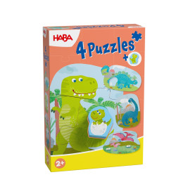 4 erste Puzzles – Dinos