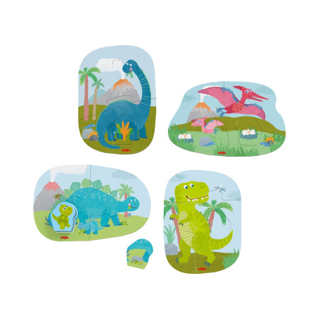 4 erste Puzzles – Dinos