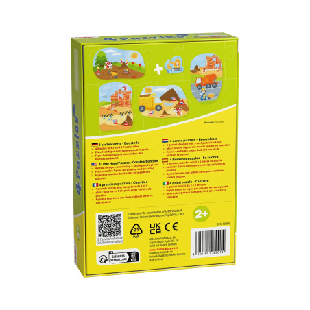 4 erste Puzzles – Baustelle